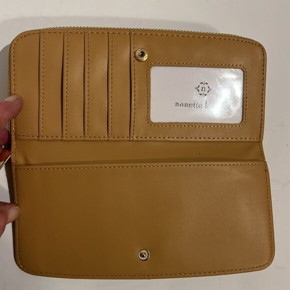 Nanette Lepore Tan Wallet Clutch - Picture 5 of 13